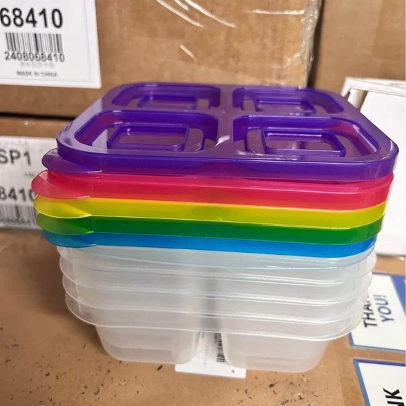 Colorful Stackable Storage Containers - Picture 4 of 4